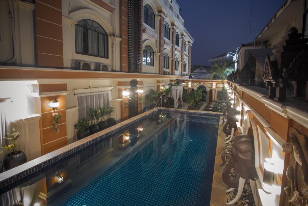 Reaksmey Chanreas Hotel Siem Reap Exterior foto